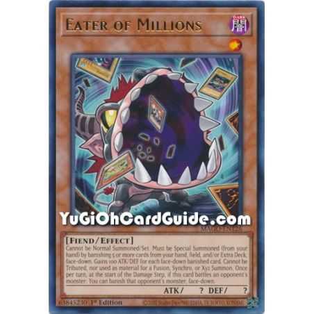 Eater of Millions (Rare) – Maximum Gold | Carta YUGIOH en México