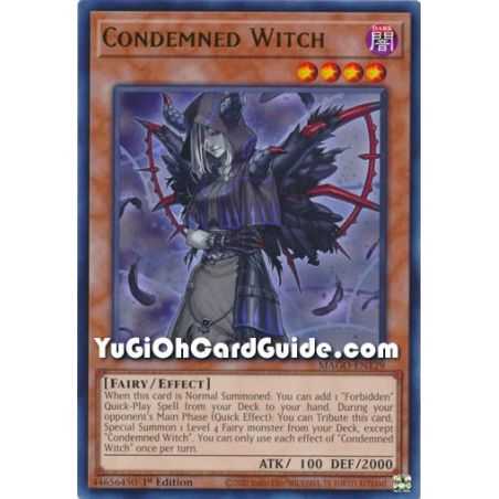 Condemned Witch (Rare) – Maximum Gold | Carta YUGIOH en México
