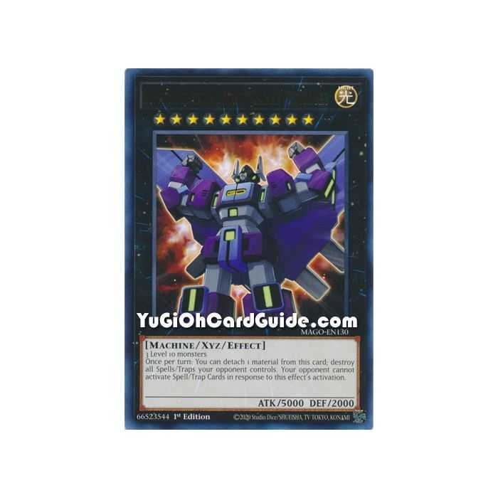 Superdimensional Robot Galaxy Destroyer (Rare) – Maximum Gold | Carta YUGIOH en México