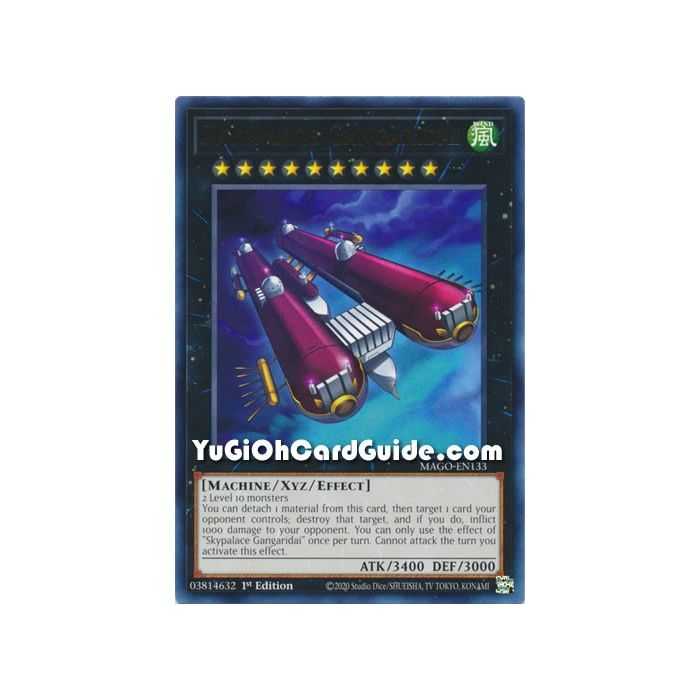 Skypalace Gangaridai (Rare) – Maximum Gold | Carta YUGIOH en México