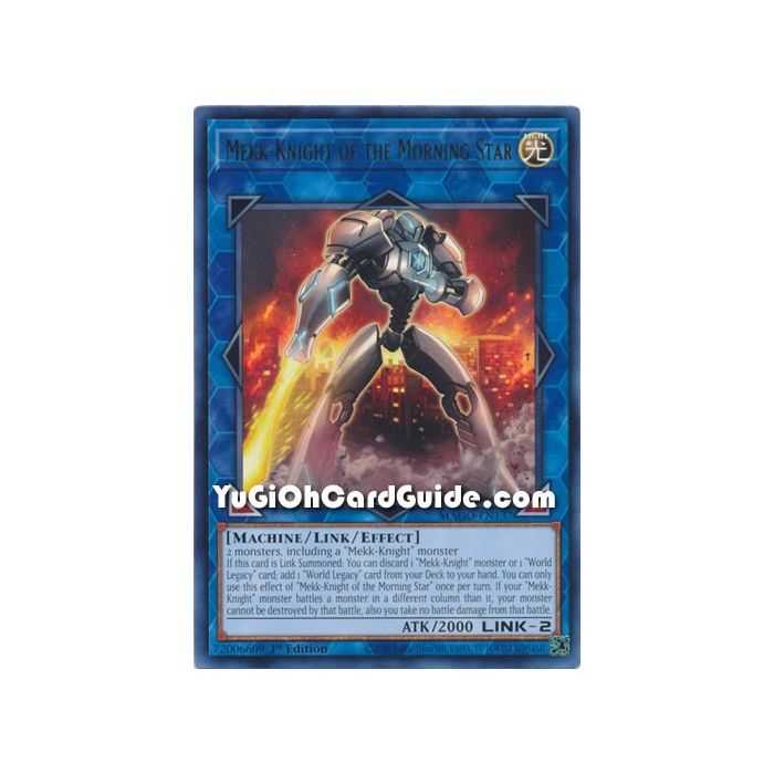 Mekk-Knight of the Morning Star (Rare) – Maximum Gold | Carta YUGIOH en México