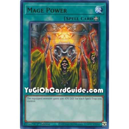 Mage Power (Rare) – Maximum Gold | Carta YUGIOH en México