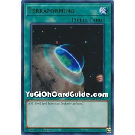 Terraforming (Rare) – Maximum Gold | Carta YUGIOH en México