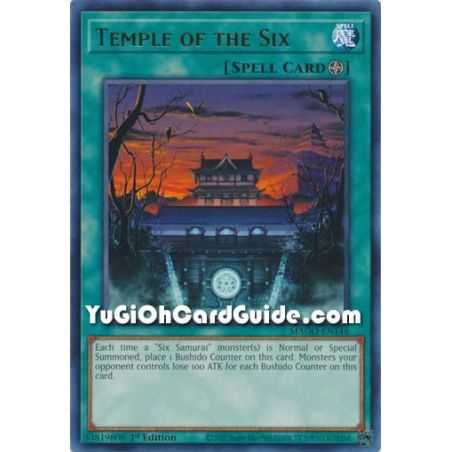 Temple of the Six (Rare) – Maximum Gold | Carta YUGIOH en México