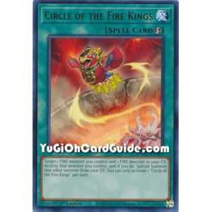 Circle of the Fire Kings (Rare) – Maximum Gold | Carta YUGIOH en México