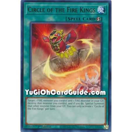 Circle of the Fire Kings (Rare) – Maximum Gold | Carta YUGIOH en México
