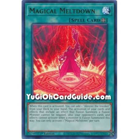 Magical Meltdown (Rare) – Maximum Gold | Carta YUGIOH en México