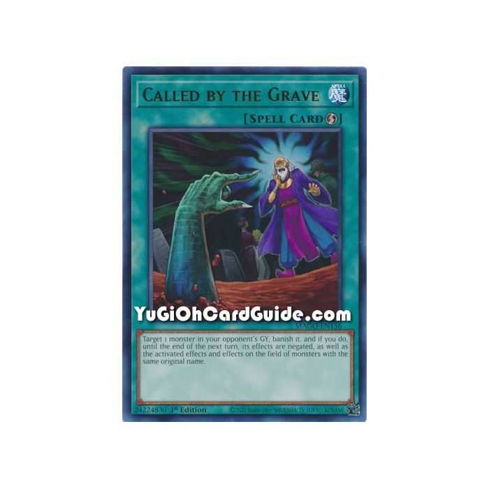 Called by the Grave (Rare) – Maximum Gold | Carta YUGIOH en México
