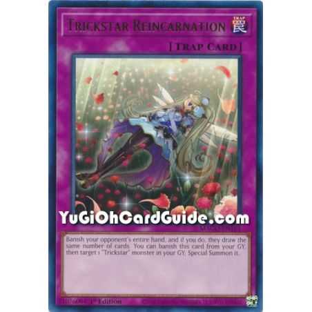 Trickstar Reincarnation (Rare) – Maximum Gold | Carta YUGIOH en México