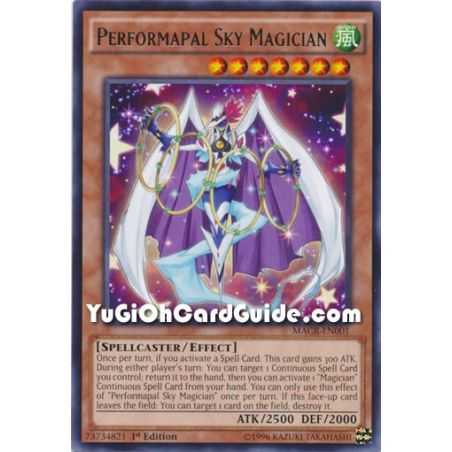 Performapal Sky Magician (Rare) – Maximum Crisis | Carta YUGIOH en México