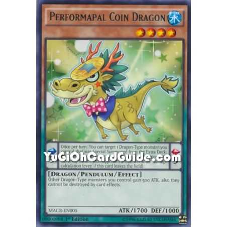 Performapal Coin Dragon (Rare) – Maximum Crisis | Carta YUGIOH en México