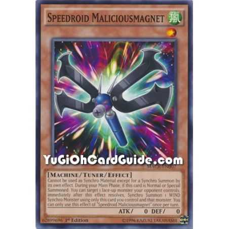 Speedroid Maliciousmagnet (Common) – Maximum Crisis | Carta YUGIOH en México