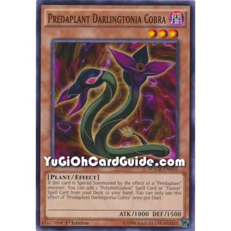 Predaplant Darlingtonia Cobra (Common) – Maximum Crisis | Carta YUGIOH en México