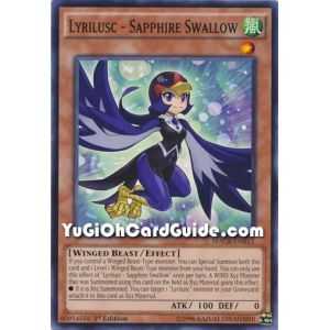 Lyrilusc - Sapphire Swallow (Common) – Maximum Crisis | Carta YUGIOH en México