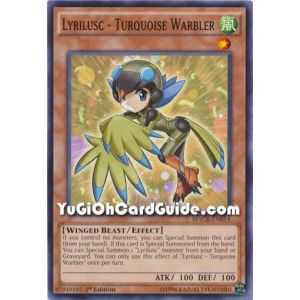 Lyrilusc - Turquoise Warbler (Common) – Maximum Crisis | Carta YUGIOH en México