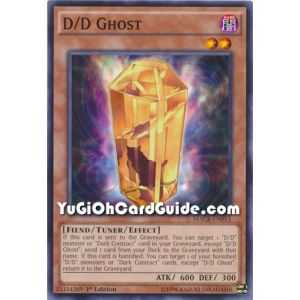 D/D Ghost (Common) – Maximum Crisis | Carta YUGIOH en México