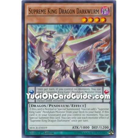 Supreme King Dragon Darkwurm (Common) – Maximum Crisis | Carta YUGIOH en México