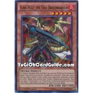 Ignis Heat, the True Dracowarrior (Ultra Rare) – Maximum Crisis | Carta YUGIOH en México