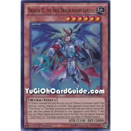 Dreiath III, the True Dracocavalry General (Ultra Rare) – Maximum Crisis | Carta YUGIOH en México