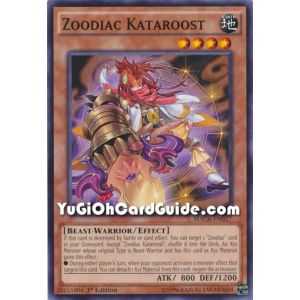 Zoodiac Kataroost (Common) – Maximum Crisis | Carta YUGIOH en México
