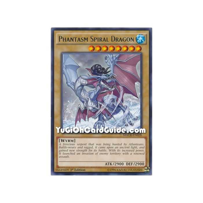 Phantasm Spiral Dragon (Rare) – Maximum Crisis | Carta YUGIOH en México