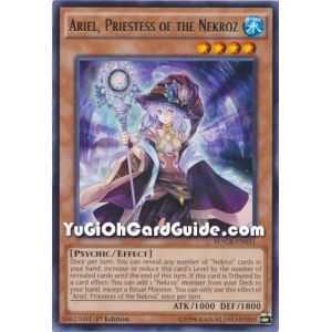 Ariel, Priestess of the Nekroz (Rare) – Maximum Crisis | Carta YUGIOH en México