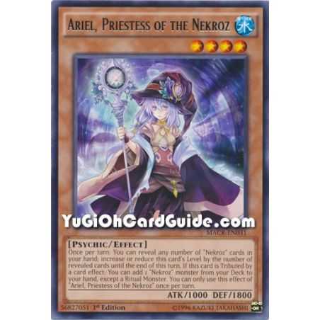 Ariel, Priestess of the Nekroz (Rare) – Maximum Crisis | Carta YUGIOH en México