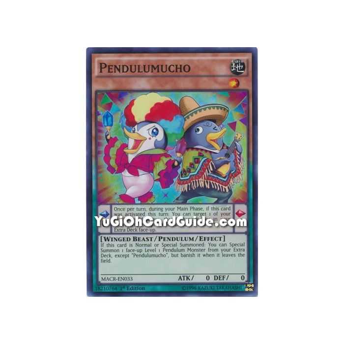 Pendulumucho (Super Rare) – Maximum Crisis | Carta YUGIOH en México