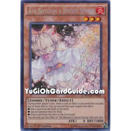 Ash Blossom & Joyous Spring (Secret Rare) – Maximum Crisis | Carta YUGIOH en México