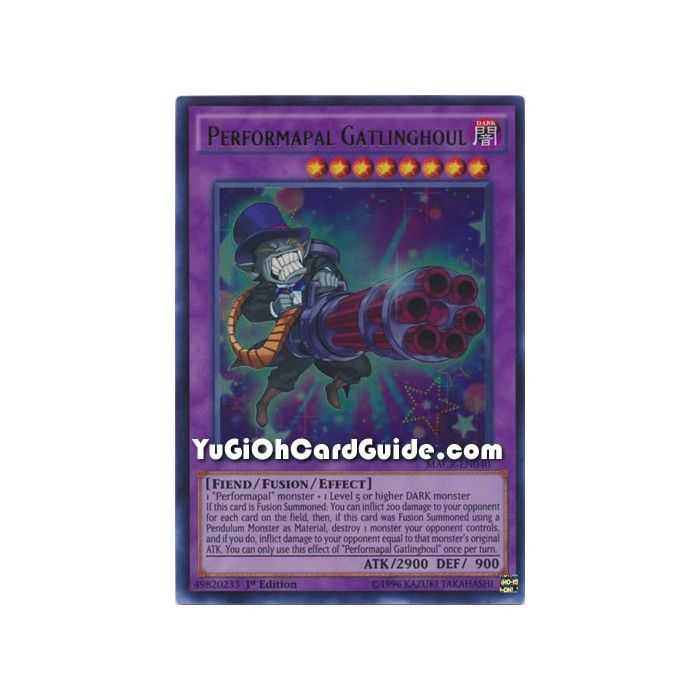 Performapal Gatlinghoul (Ultra Rare) – Maximum Crisis | Carta YUGIOH en México