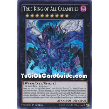 True King of All Calamities (Super Rare) – Maximum Crisis | Carta YUGIOH en México