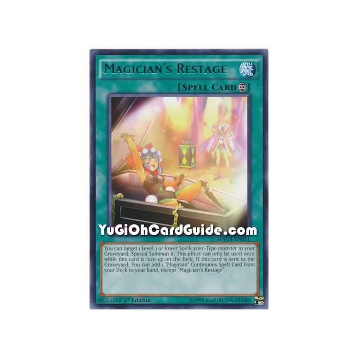 Magician's Restage (Rare) – Maximum Crisis | Carta YUGIOH en México
