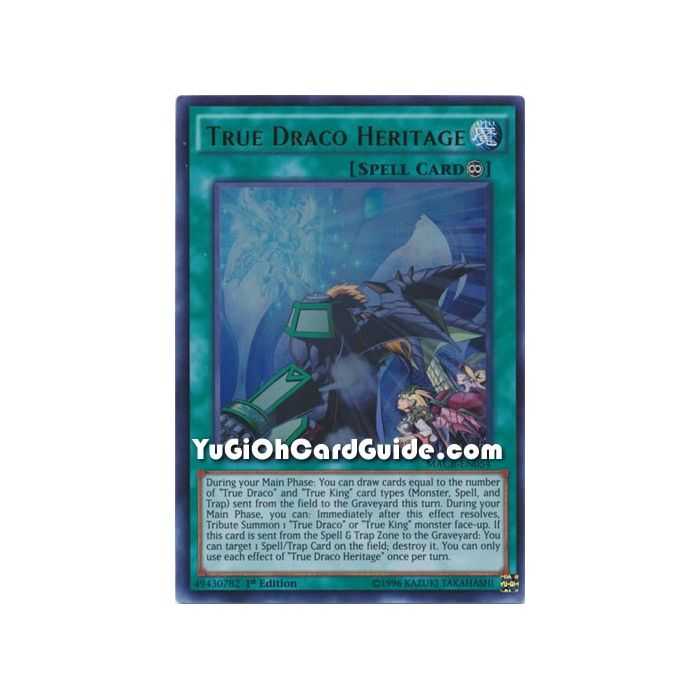 True Draco Heritage (Ultra Rare) – Maximum Crisis | Carta YUGIOH en México