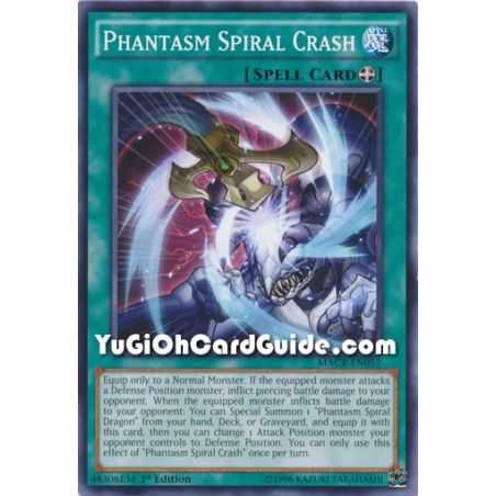 Phantasm Spiral Crash (Common) – Maximum Crisis | Carta YUGIOH en México
