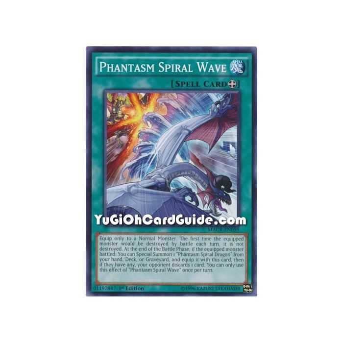 Phantasm Spiral Wave (Common) – Maximum Crisis | Carta YUGIOH en México