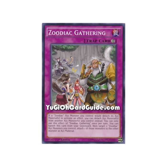 Zoodiac Gathering (Common) – Maximum Crisis | Carta YUGIOH en México