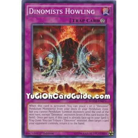 Dinomist Howling (Common) – Maximum Crisis | Carta YUGIOH en México
