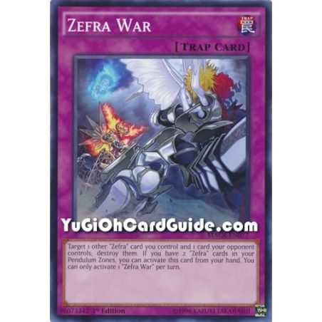 Zefra War (Common) – Maximum Crisis | Carta YUGIOH en México