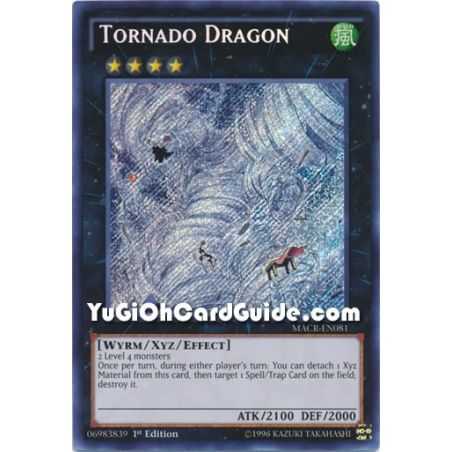 Tornado Dragon (Secret Rare) – Maximum Crisis | Carta YUGIOH en México
