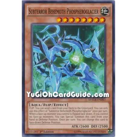 Subterror Behemoth Phospheroglacier (Common) – Maximum Crisis | Carta YUGIOH en México