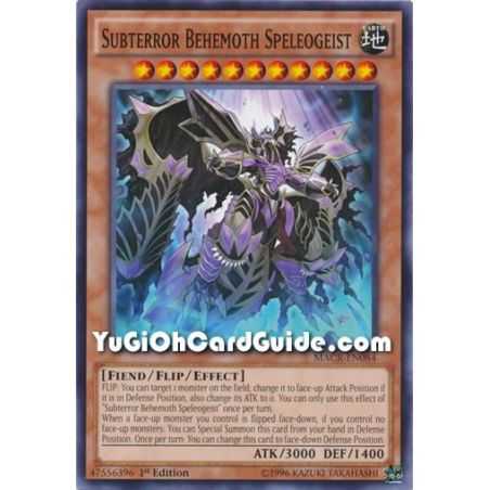 Subterror Behemoth Speleogeist (Common) – Maximum Crisis | Carta YUGIOH en México