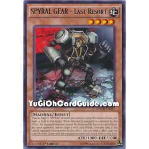 Spyral GEAR - Last Resort (Rare) – Maximum Crisis | Carta YUGIOH en México