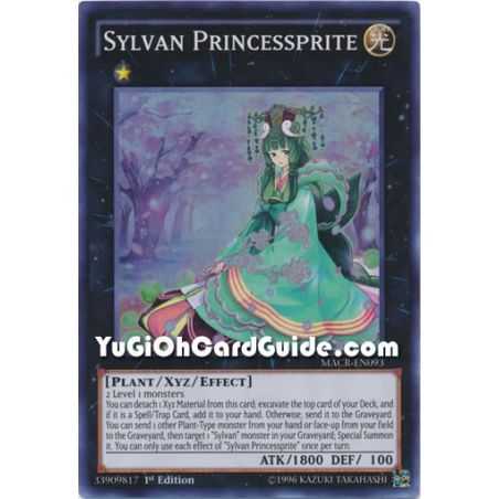 Sylvan Princessprite (Super Rare) – Maximum Crisis | Carta YUGIOH en México