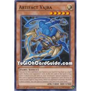 Artifact Vajra (Common) – Maximum Crisis | Carta YUGIOH en México