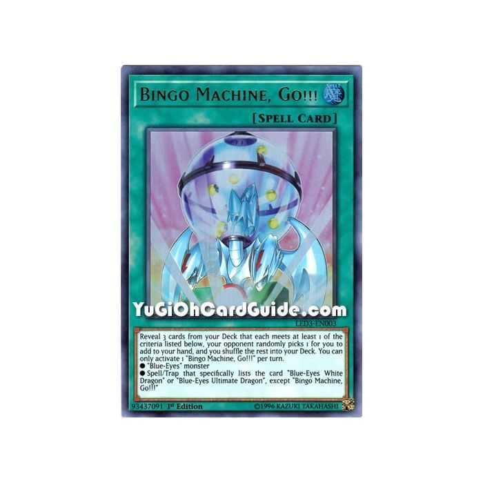 Bingo Machine, Go!!! (Ultra Rare) – Legendary Duelist White Dragon Abyss | Carta YUGIOH en México