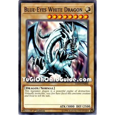 Blue-Eyes White Dragon (Common) – Legendary Duelist White Dragon Abyss | Carta YUGIOH en México