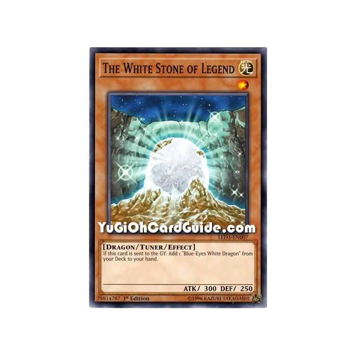 The White Stone of Legend (Common) – Legendary Duelist White Dragon Abyss | Carta YUGIOH en México