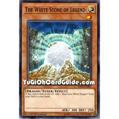 The White Stone of Legend (Common) – Legendary Duelist White Dragon Abyss | Carta YUGIOH en México