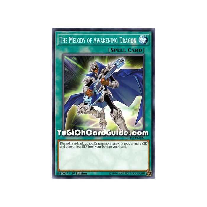 The Melody of Awakening Dragon (Common) – Legendary Duelist White Dragon Abyss | Carta YUGIOH en México