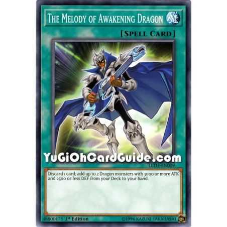 The Melody of Awakening Dragon (Common) – Legendary Duelist White Dragon Abyss | Carta YUGIOH en México